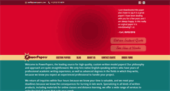 Desktop Screenshot of powerpapers.com